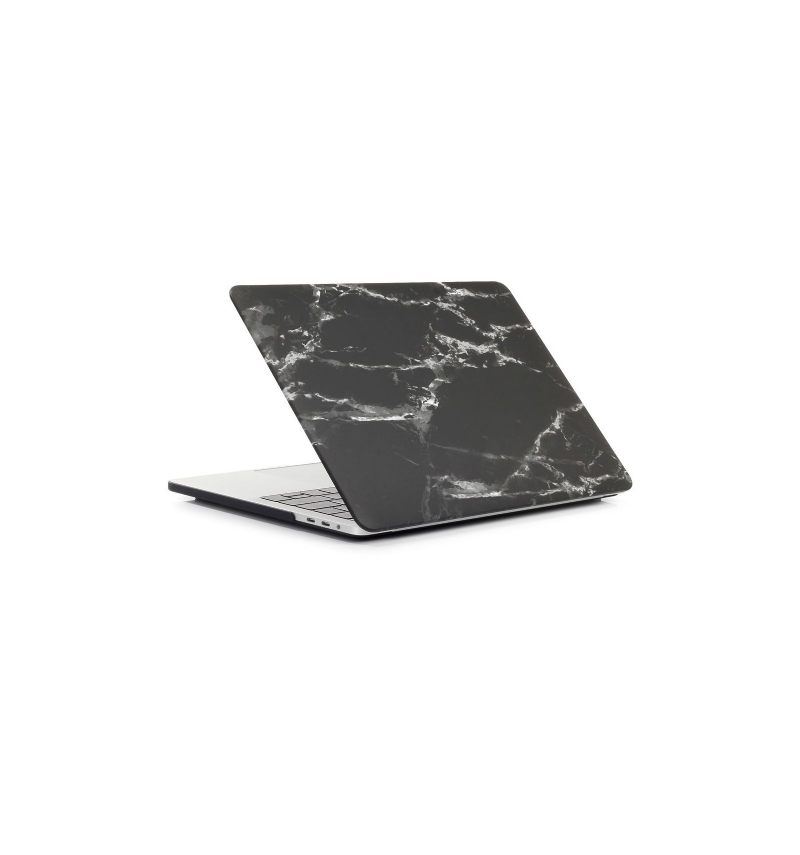 Macbook Air 13 Ιντσών 2018 - Marble Print Shell - Μαύρο / Λευκό