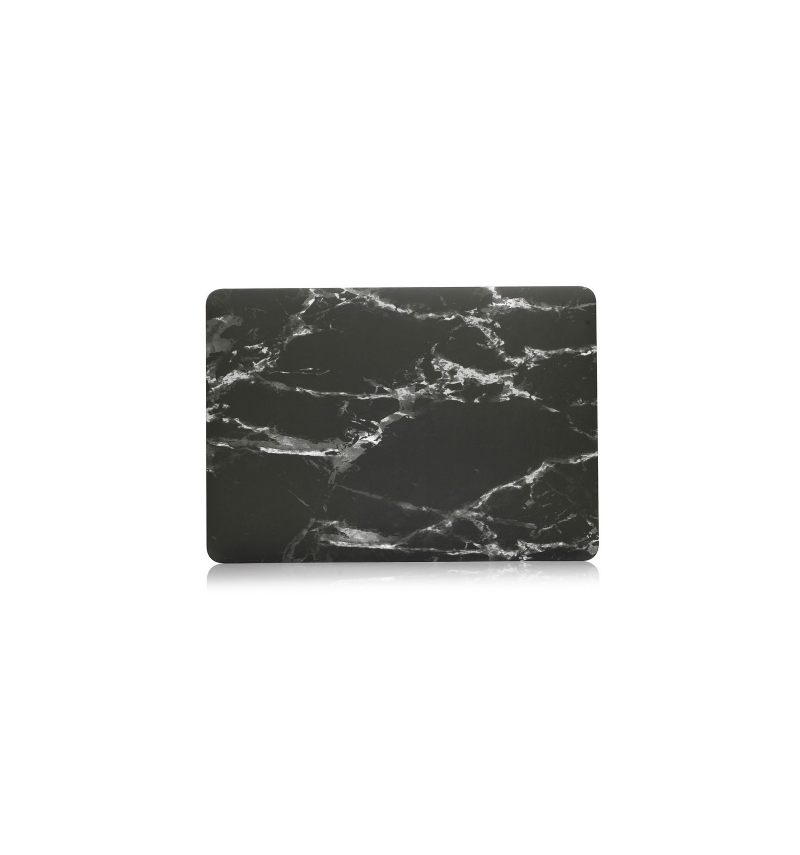 Macbook Air 13 Ιντσών 2018 - Marble Print Shell - Μαύρο / Λευκό