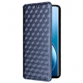 Δερματινη Θηκη Realme 12 Pro / 12 Pro Plus 3d Διαμαντένιο Μοτίβο