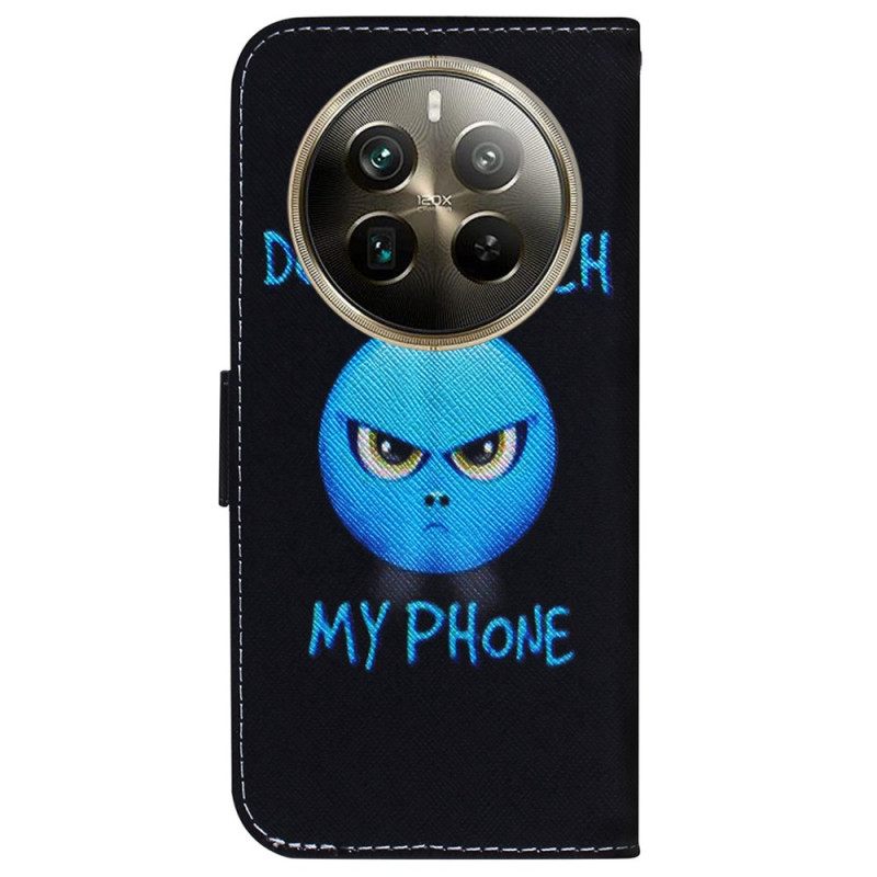 Δερματινη Θηκη Realme 12 Pro / 12 Pro Plus Emoji Τηλεφώνου Σιλικόνης