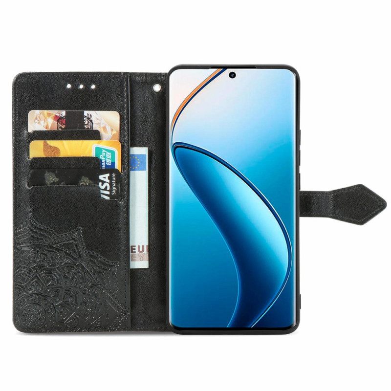 Δερματινη Θηκη Realme 12 Pro / 12 Pro Plus Μπαρόκ Μάνταλα