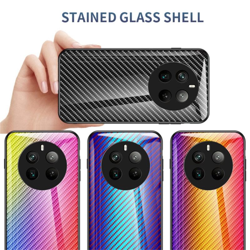 Κάλυμμα Realme 12 Pro / 12 Pro Plus Γυαλί Με Ανθρακονήματα