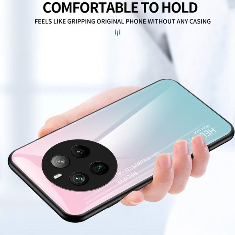 Κάλυμμα Realme 12 Pro / 12 Pro Plus Hello Tempered Glass Σιλικόνης