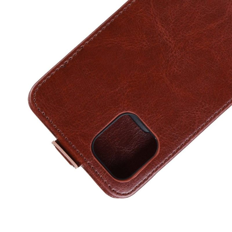 Θήκη Flip iPhone 11 Pro Max δερματινη θηκη Faux Leather Vertical