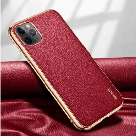 θηκη κινητου iPhone 11 Pro Max Sulada Grained Leather Effect