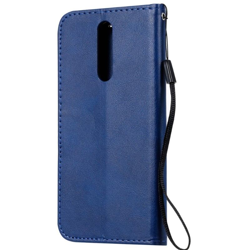 δερματινη θηκη Xiaomi Redmi Note 8 Sylvette Faux Leather Με Λουράκι