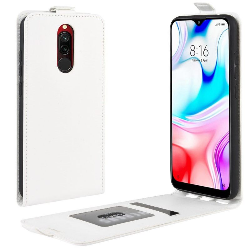 δερματινη θηκη Xiaomi Redmi Note 8 Θήκη Flip Faux Leather Vertical