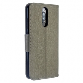 Θήκη Flip Xiaomi Redmi Note 8 δερματινη θηκη Grained Leather Effect Folio