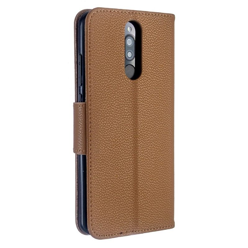 Θήκη Flip Xiaomi Redmi Note 8 δερματινη θηκη Grained Leather Effect Folio