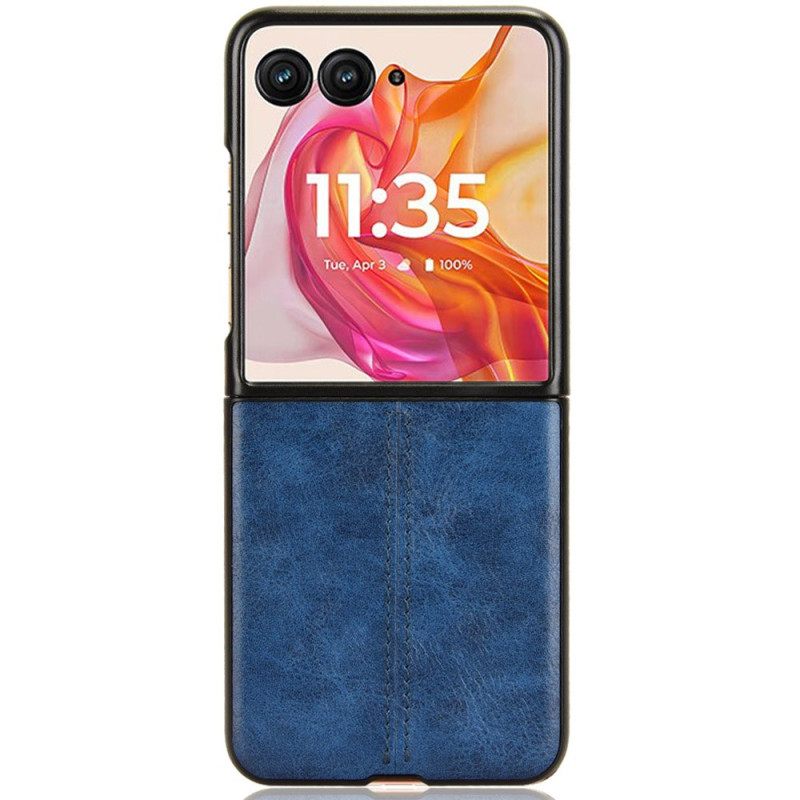 Κάλυμμα Motorola Razr 50 Ultra Θήκες Κινητών Couture Leather Effect