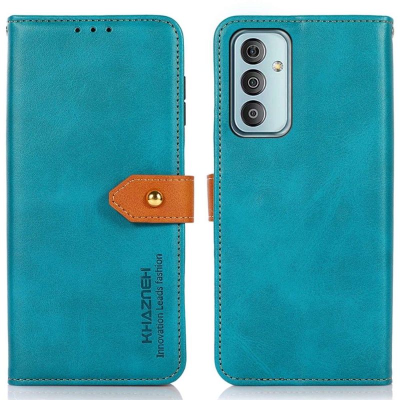 δερματινη θηκη Samsung Galaxy M13 Khazneh Bicolor Faux Leather