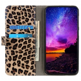 Κάλυμμα Samsung Galaxy M13 Faux Leopard Style