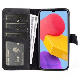 Κάλυμμα Samsung Galaxy M13 Θήκη Flip Bicolor Folio Stand