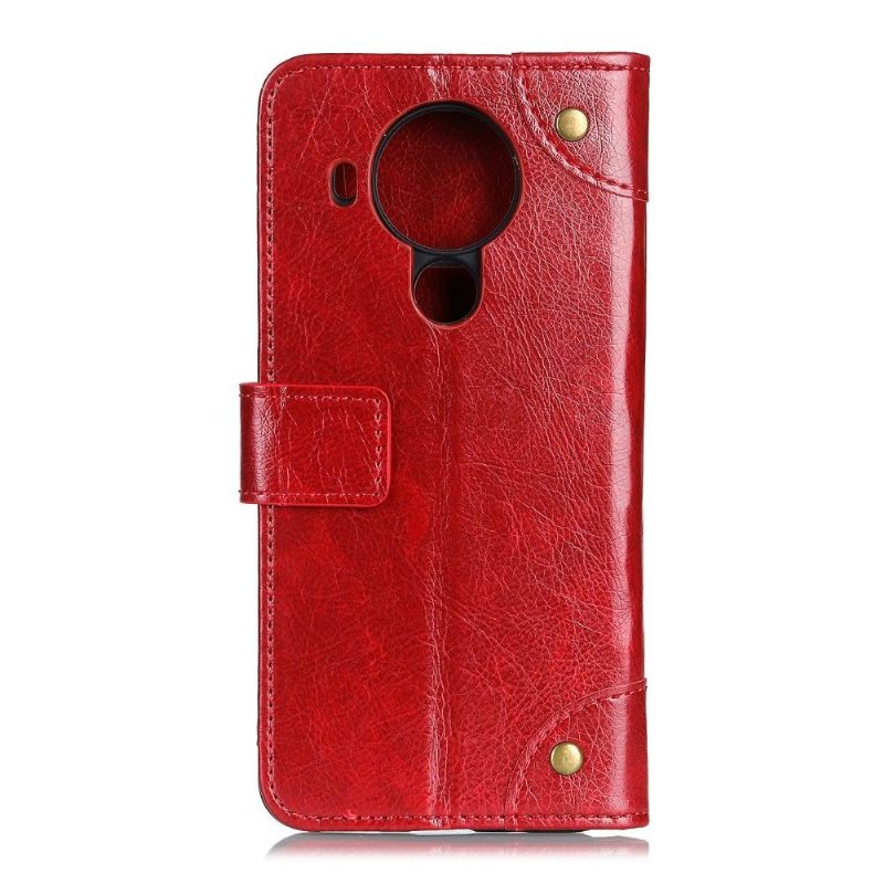 δερματινη θηκη Nokia 3.4 / Nokia 5.4 Simon Faux Leather Rivets