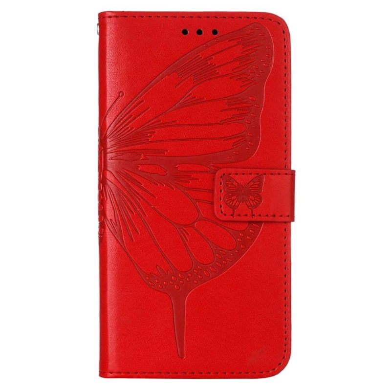 Κάλυμμα Nokia 3.4 / Nokia 5.4 Κάτοχος Κάρτας Butterfly Flower