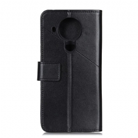 Κάλυμμα Nokia 3.4 / Nokia 5.4 Θήκη Flip Faux Leather Flap Με Πριτσίνι