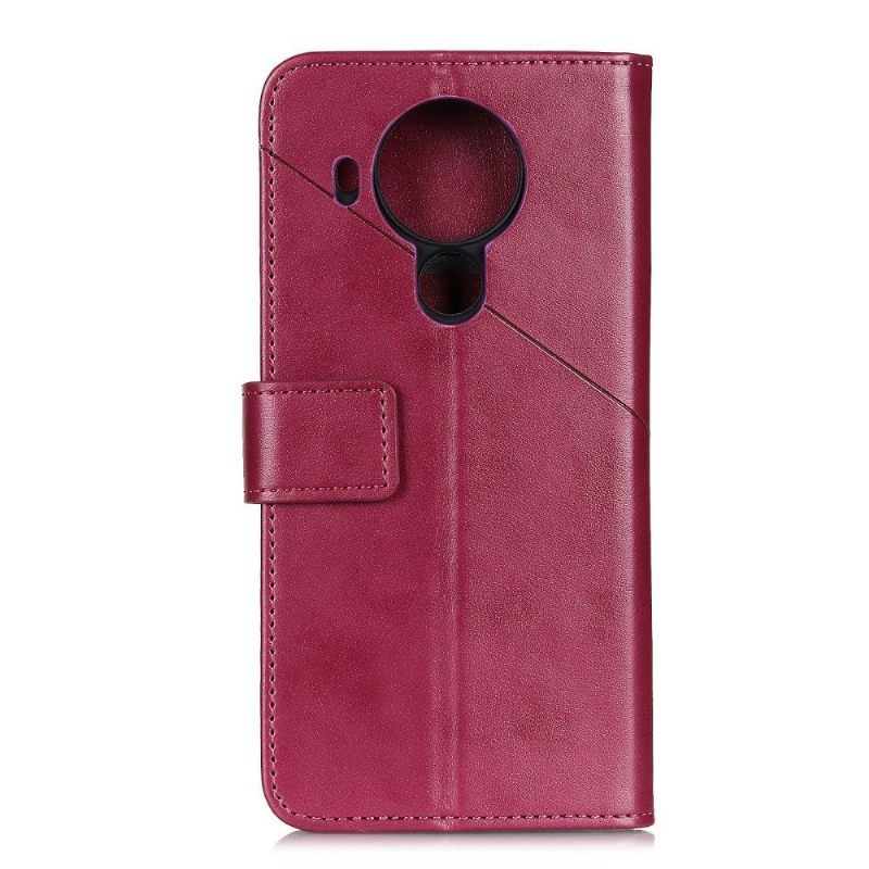 Κάλυμμα Nokia 3.4 / Nokia 5.4 Θήκη Flip Faux Leather Flap Με Πριτσίνι