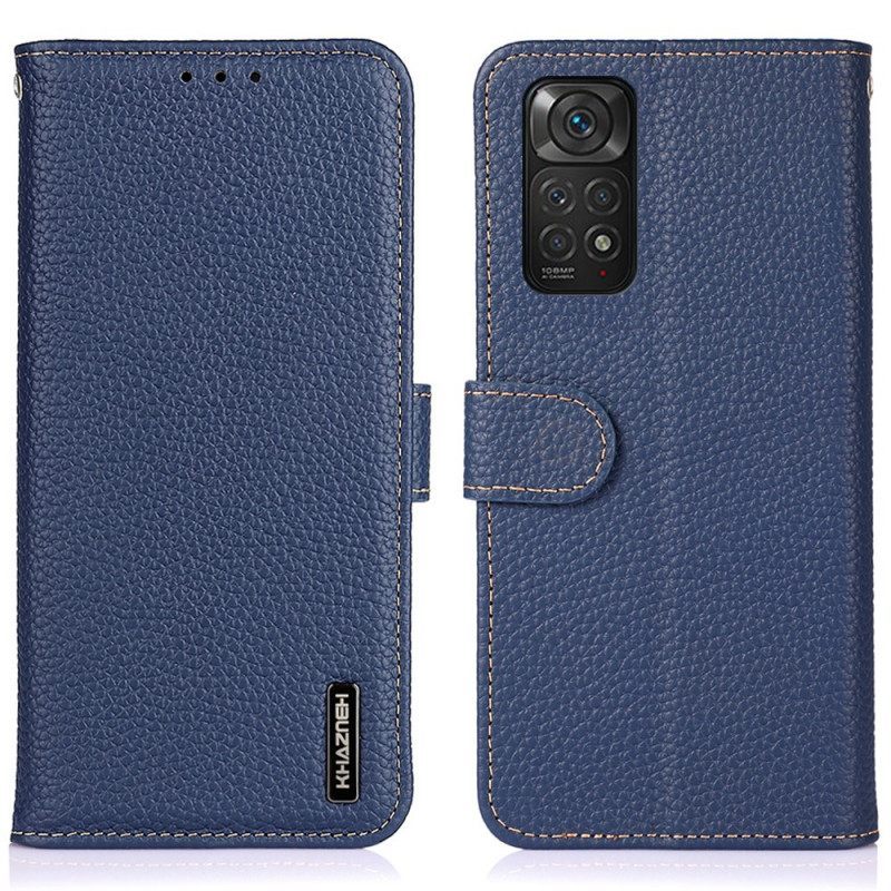 Θήκη Flip Xiaomi Redmi Note 11 / 11S Khazneh Lychee Leather