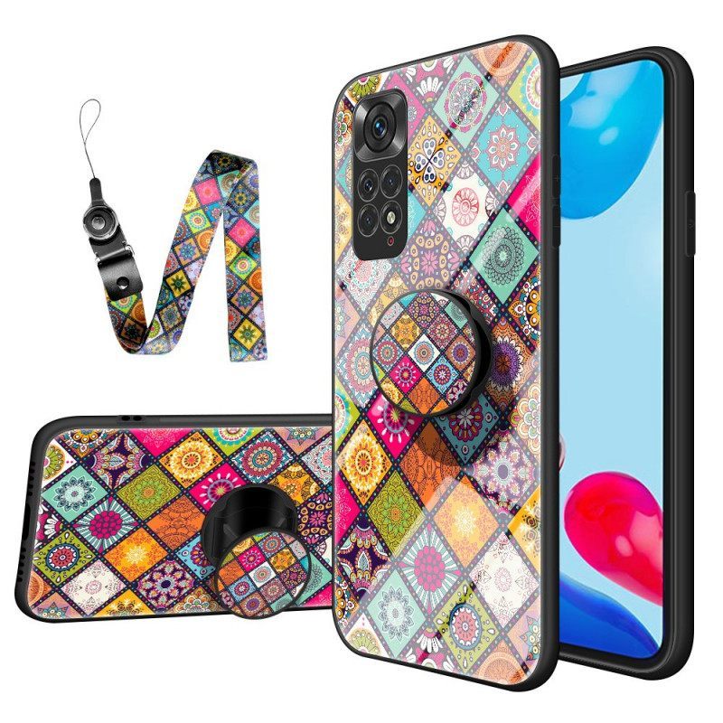 Θήκη Xiaomi Redmi Note 11 / 11S Μαγνητική Θήκη Patchwork