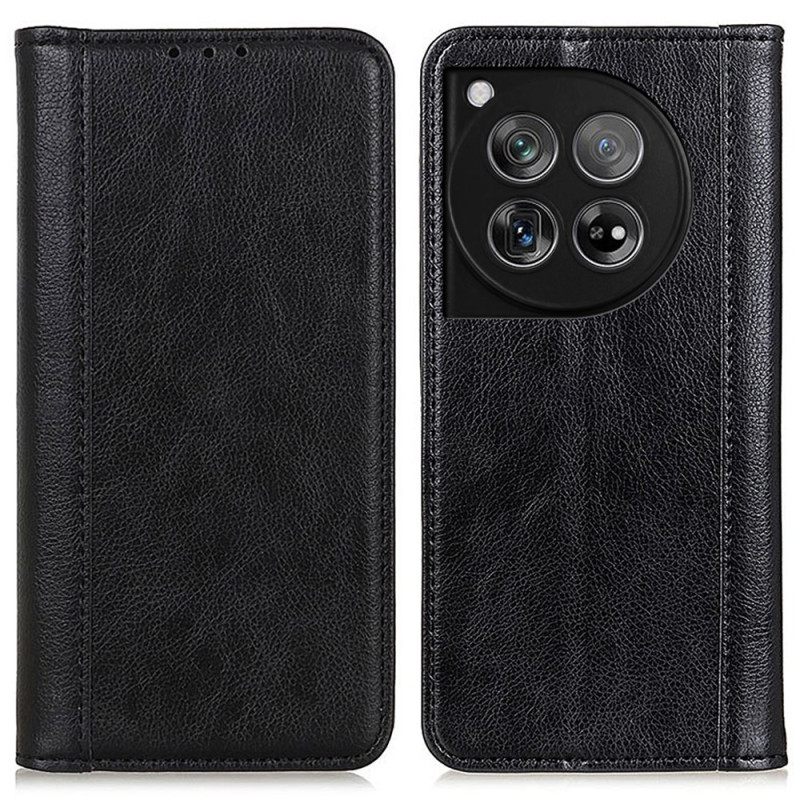 Δερματινη Θηκη Oneplus 12 5g Θήκες Κινητών Split Litchi Leather