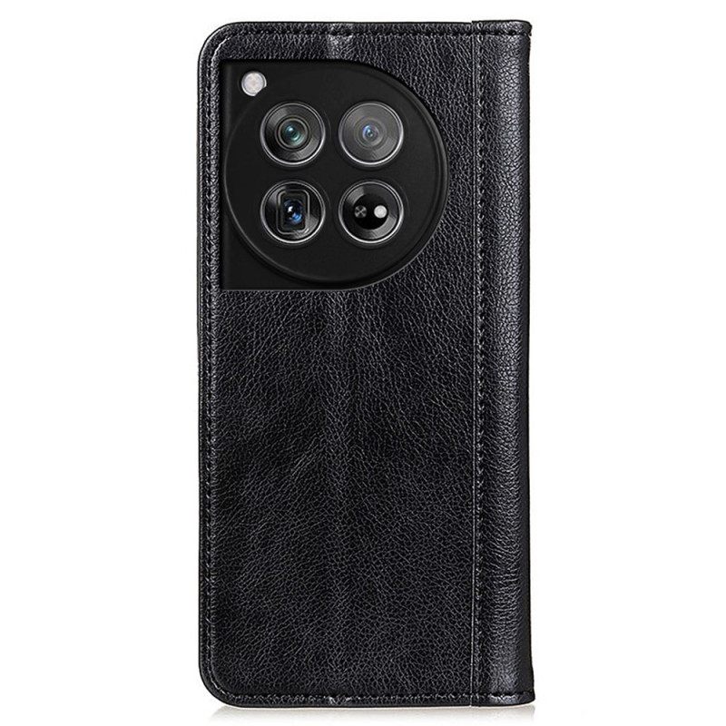 Δερματινη Θηκη Oneplus 12 5g Θήκες Κινητών Split Litchi Leather