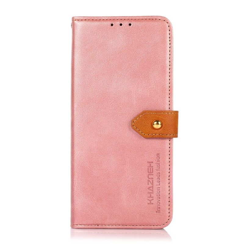 Κάλυμμα Samsung Galaxy S22 Plus 5G Khazneh Bicolor Faux Leather