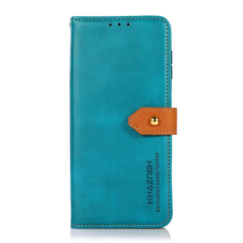 Κάλυμμα Samsung Galaxy S22 Plus 5G Khazneh Bicolor Faux Leather