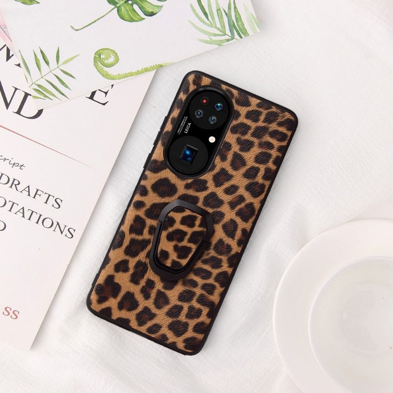 Θήκη Huawei P50 Pro Υποστήριξη Λειτουργιών Leopard