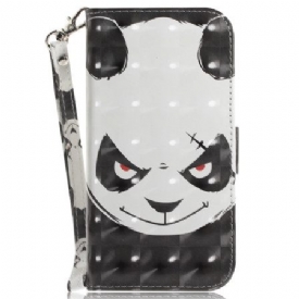 Θηκη Κινητου Poco C61 Angry Panda Με Λουράκι