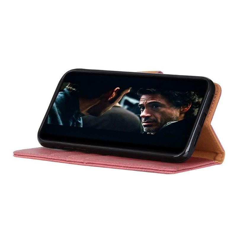 Κάλυμμα Huawei P40 Lite E Khazneh Leather Effect