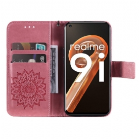 Κάλυμμα Realme 9i με κορδονι Ηλίανθος