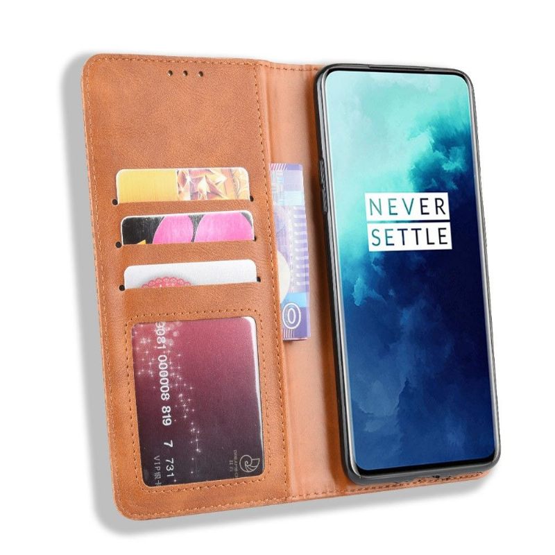 Κάλυμμα OnePlus 7T Pro Cirénius Style Leather