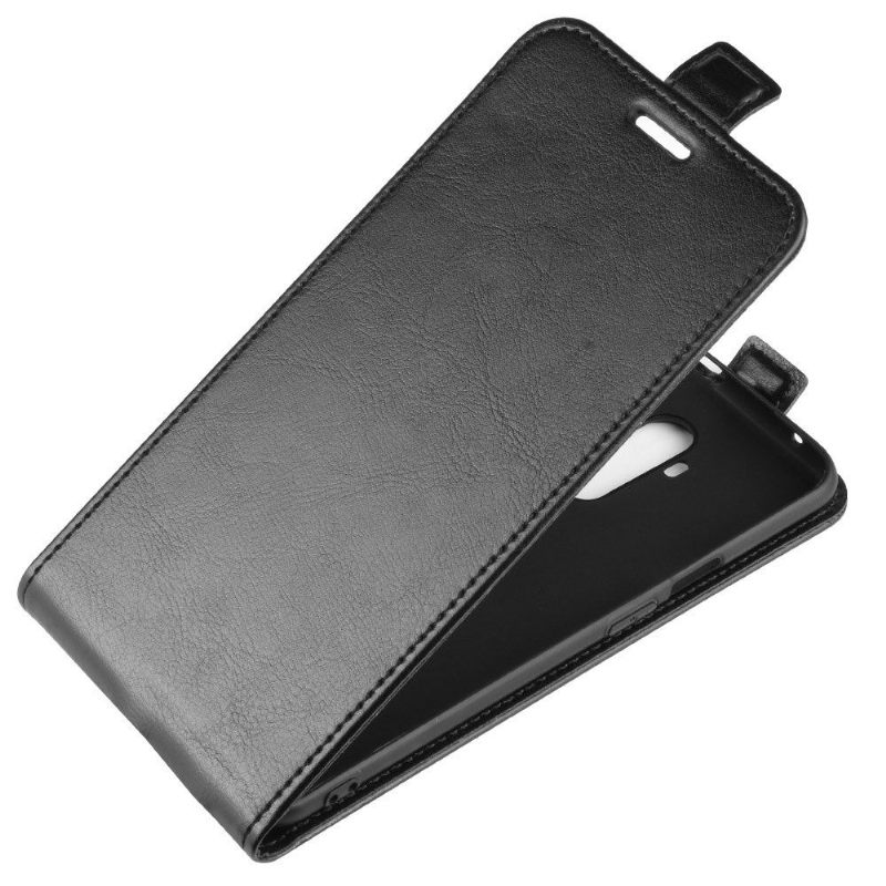 Κάλυμμα OnePlus 7T Pro Θήκη Flip Le René Faux Leather Vertical