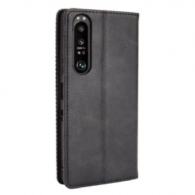 Θήκη Flip Sony Xperia 1 III Cirénius Style Leather