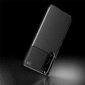 Θήκη Sony Xperia 1 III Style Carbon Fiber