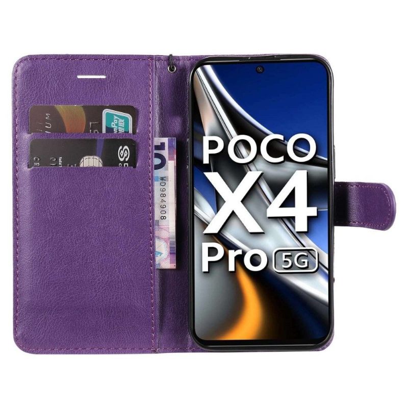 Κάλυμμα Poco X4 Pro 5G με κορδονι Συλβέτ