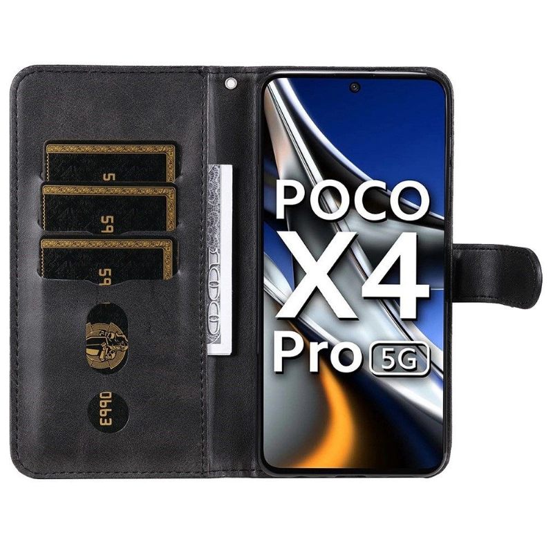 Κάλυμμα Poco X4 Pro 5G πορτοφολι Elena Wallet