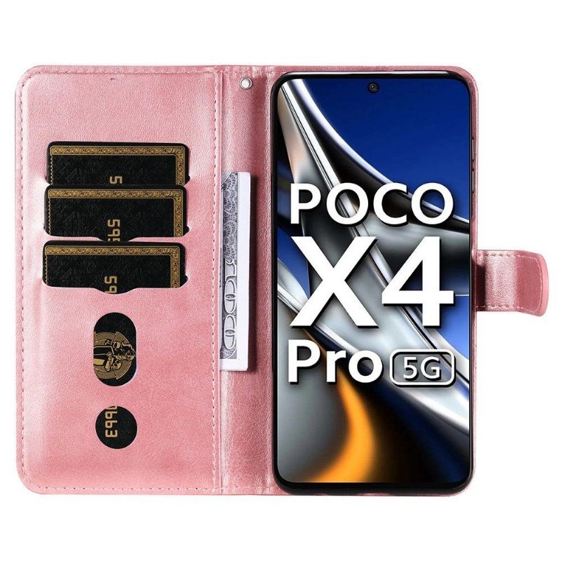 Κάλυμμα Poco X4 Pro 5G πορτοφολι Elena Wallet