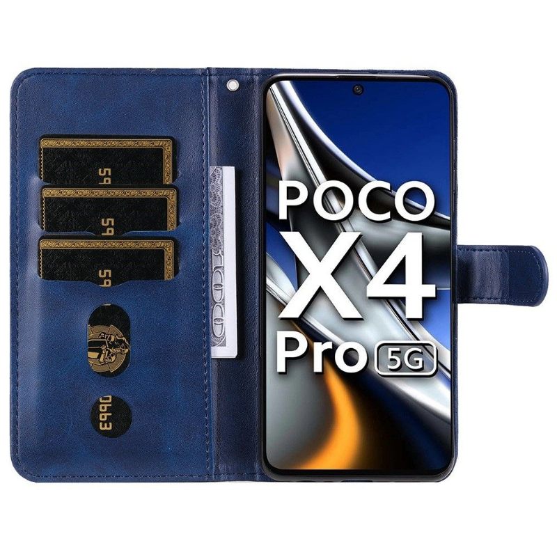 Κάλυμμα Poco X4 Pro 5G πορτοφολι Elena Wallet