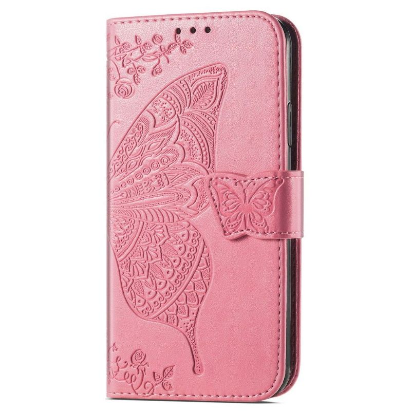 Θήκη Flip Poco X4 Pro 5G Butterfly Relief