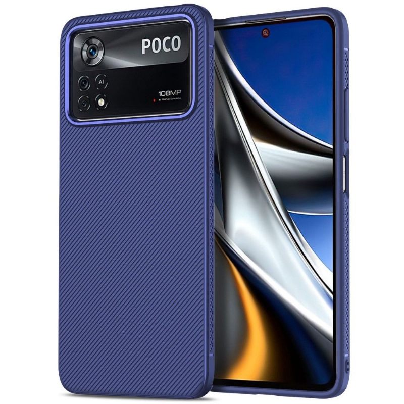 Θήκη Poco X4 Pro 5G Ριγέ Εφέ