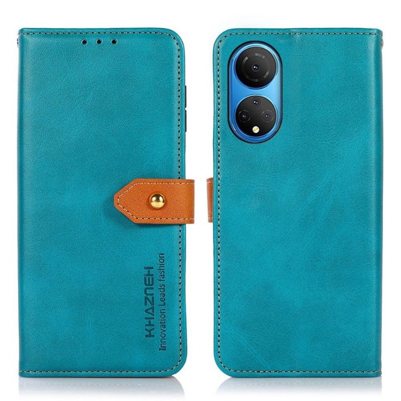 Κάλυμμα Honor X7 Khazneh Bicolor Faux Leather