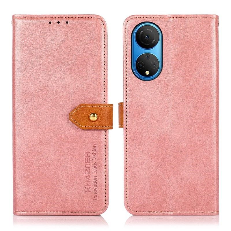 Κάλυμμα Honor X7 Khazneh Bicolor Faux Leather