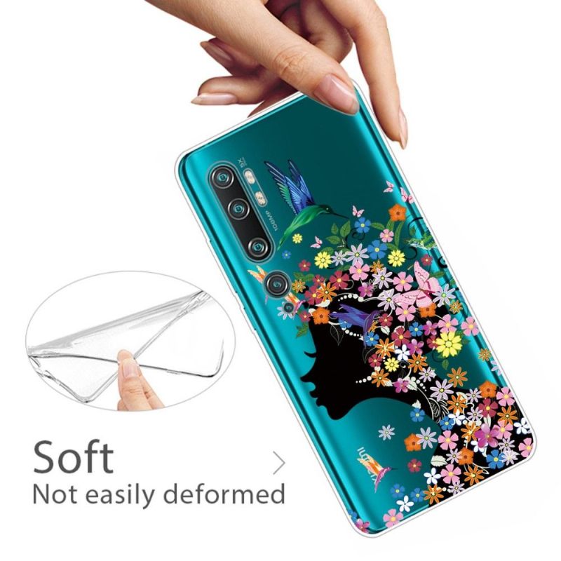 θηκη κινητου Xiaomi Mi Note 10 / 10 Pro Λουλούδι Hummingbird