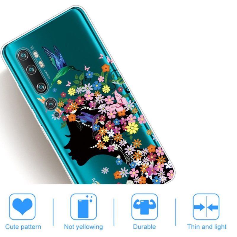 θηκη κινητου Xiaomi Mi Note 10 / 10 Pro Λουλούδι Hummingbird