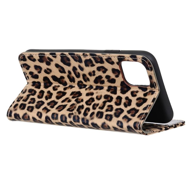 Θήκη Flip Xiaomi Mi 11 Faux Leopard Style