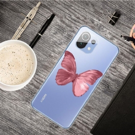 Θήκη Xiaomi Mi 11 Pink Butterfly