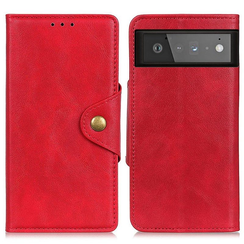 Κάλυμμα Google Pixel 6 Full Protect Matte Faux Leather