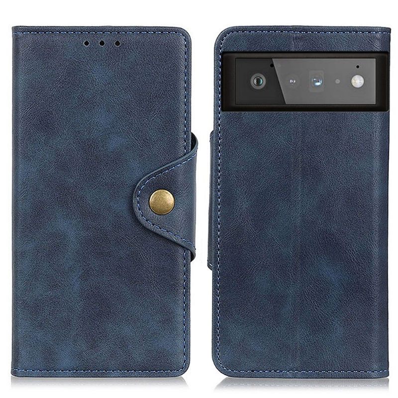 Κάλυμμα Google Pixel 6 Full Protect Matte Faux Leather