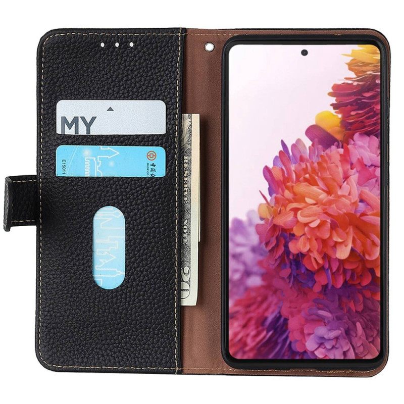 Δερματινη Θηκη Sony Xperia 10 Vi Khazneh Litchi Leather